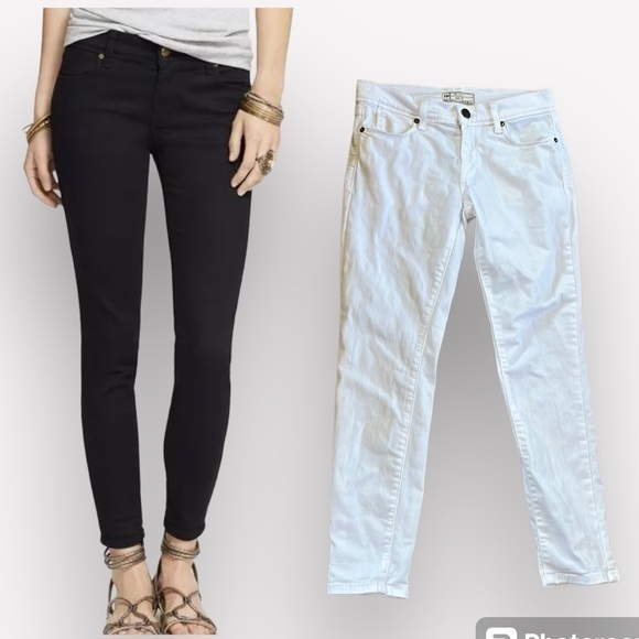 Free People Denim - 🐠Free People high rise skinny white denim jeans size 27
